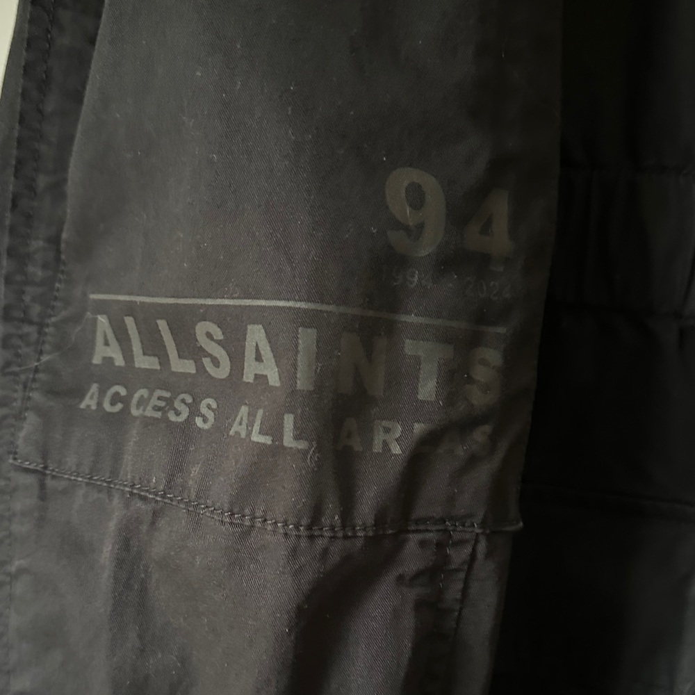 All Saints Charcoal Jacket - Picture 3 of 4